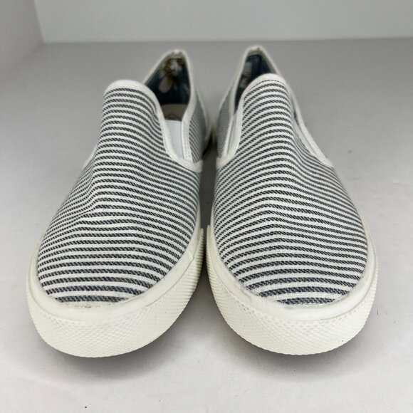 Tommy Bahama Womens TBF21WVL024I-1 White Gray Striped Size 9 Slip On Shoes - Picture 3 of 11